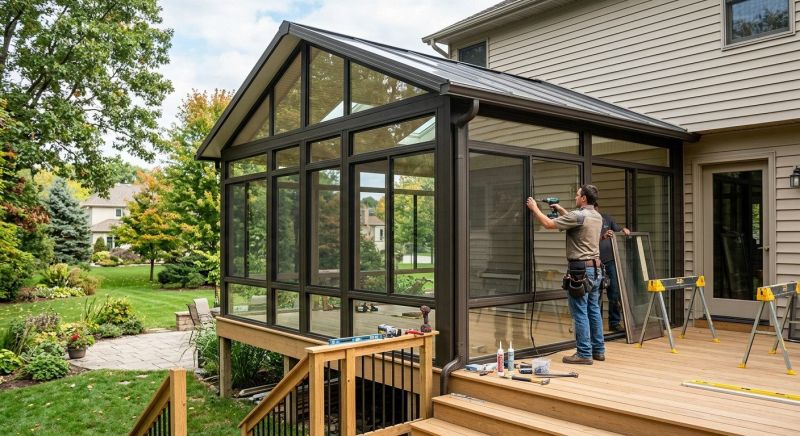 Three Season Room Installation in Austin, TX