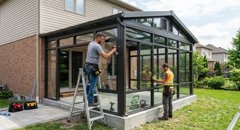 Solarium Installation in Longmont, CO